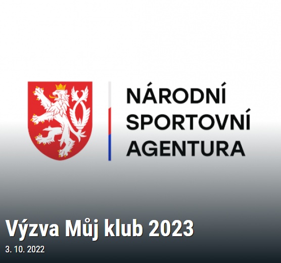 NSA prodloužila termín příjmu žádostí výzev „Můj klub 2023 a Můj klub 2023 – Pohyb a zdraví“ do 30. 12. 2022